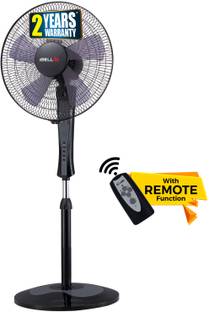 iBELL WINDP10R Pedestal Fan with Remote & High Air Flow, 55W , 406 mm 5 Blade Pedestal Fan