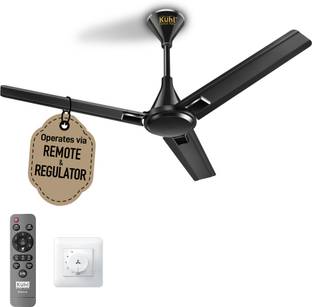 KUHL Fest B2 Power Saving BLDC Ceiling Fan |28W|365 RPM | Remote & Regulator Operated BLDC Motor with ...
