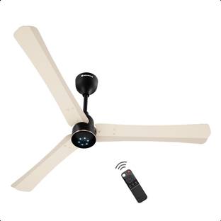 Atomberg Renesa Halo Smart|Voice Controlled|High Air Flow|Low Noise|LED Speed Indicator with 3 Year Warranty BLDC Motor with Remote 1200 mm Ceiling Fan