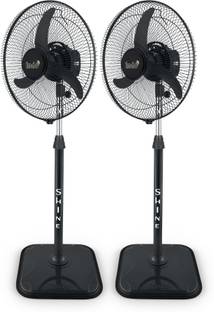 Indo 400mm High speed Pedestal farrata fan for home | 2400 RPM |2 Years Warranty| with 2 Year Warranty...