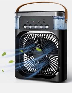 radheyxo AeroCool Pro Portable Air Cooler Fan with Water Tank & Multi Speed Control Ultra High Speed 1...