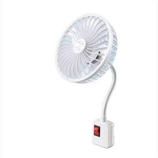 omnex Compact 5-Inch Plug & Play Flexible with On Off Switch High Air Delivery Wall Fan