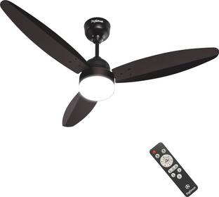 DIGISMART Autum Mark-1 380 RPM High Speed 28Watt With LED Light Inverter Technology 5 Star 1200 mm 3 Blade Ceiling Fan