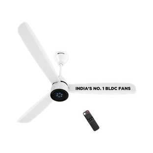 Atomberg Renesa Prime Remote|High Air Delivery|LED Speed Indicator|Low Noise|Sleek Design with 3 Year ...