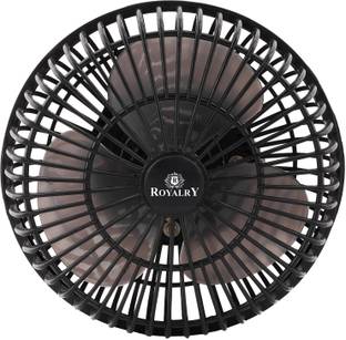 royalry Table Fan All Purpose fan - METAL BODY 9 inch High Speed Plastic Blade (Blue) with 1 Year Warr...