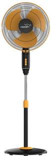 V-Guard Gatimaan Pro HSP N ( Orange Black) 400 mm 3 Blade Pedestal Fan