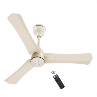 Atomberg Renesa Halo Smart|Voice Controlled|High Air Flow|Low Noise|LED Speed Indicator with 3 Year Warranty BLDC Motor with Remote 900 mm Ceiling Fan