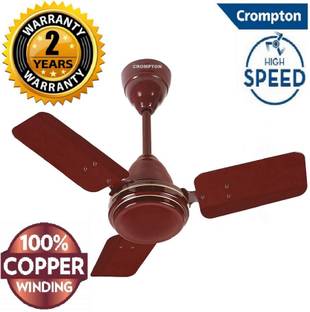 Crompton SUREBREEZE HS Plus ULTRA HIGH SPEED 100% COPPER MOTOR LONGER LIFE 600MM/24inch36 with 24 Mont...