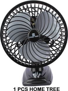 Home Tree 1pcsTable fan 3 Speeds Portable Powerful Table Fan, Personal Cooling fan with 12 Months Warranty Energy Saving 230 mm Table Fan