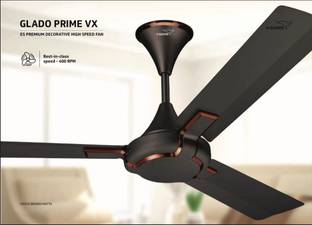 V-Guard Glado Prime 400 VX Premium Decorative Ceiling Fan with 3 Year Warranty Anti Dust 1200 mm Ceiling Fan