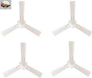 Crompton New Aura Prime 1200 mm PACK OF 4 1200 mm 3 Blade Ceiling Fan