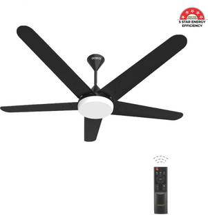 oceco Xpressio Golden Oak Wood with 3 Year Warranty BLDC Motor with Remote 1225 mm Ceiling Fan