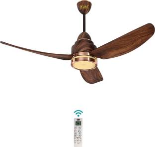 KUHL Luxus C3 Stylish 65% Power Saving with 1 Year Warranty BLDC Motor with Remote 1400 mm Ceiling Fan