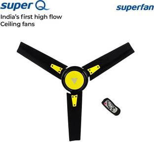 Superfan Super Q with 5 Year Warranty BLDC Motor with Remote 1050 mm Ceiling Fan