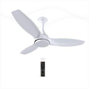 oceco Invansio Pearl White with 3 Year Warranty BLDC Motor with Remote 1200 mm Ceiling Fan