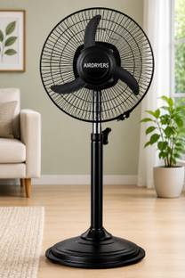 Airdryers Mini pedestal fan|| with 1 Year Warranty Anti Dust, High Air Delivery, Silent Operation, Ult...