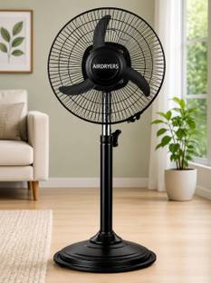 Airdryers Mini pedestal fan|| with 1 Year Warranty Anti Dust, High Air Delivery, Silent Operation, Ult...