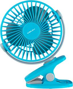 BAJAJ Mini USB Rechargeable Multi Clip with 12 Months Warranty Silent Operation 110 mm Table Fan