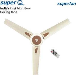 Superfan Super Q with 5 Year Warranty BLDC Motor with Remote 1200 mm Ceiling Fan