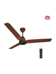 oceco ECOS BROWN with 2 Year Warranty BLDC Motor with Remote 1200 mm Ceiling Fan