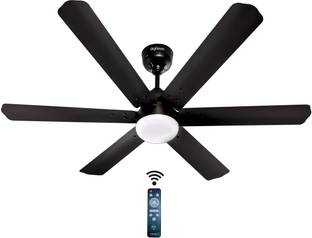 DIGISMART Autum Hexa Premium 380 RPM High Speed 28Watt With LED Light Inverter Technology 5 Star 1200 mm 6 Blade Ceiling Fan