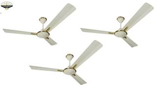 Crompton Aura 1400 mm PACK OF 3 with 1 Year Warranty 1400 mm Ceiling Fan