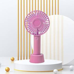 Clairbell Summer Fan (Portable Hand Fan) with Rechargeable For Home/Office/TravelJ167 with 1 Year Warr...