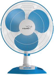 V-Guard Esfera TF (White Blue) 400 mm 3 Blade Table Fan