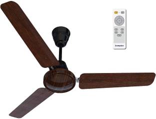 Crompton Energion HS Wood with 5 Year Warranty BLDC Motor with Remote 1200 mm Ceiling Fan
