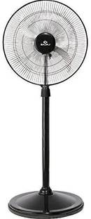 BAJAJ TEZ MK II FARRATA BLACK 450 mm 2 Blade Pedestal Fan