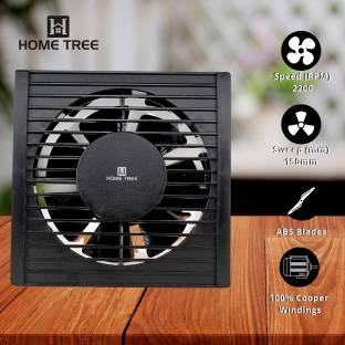 Home Tree Ultra 6 inch New Ventilation fan with 1 Year Warranty Anti Dust 150 mm Exhaust Fan