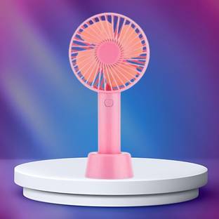 Clairbell Summer Fan (Portable Hand Fan) with Rechargeable For Home/Office/TravelJ149 with 1 Year Warr...