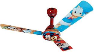BAJAJ Disney 1200 mm Mickey Mouse & Friends with 2 Year Warranty Ultra High Speed 1200 mm Ceiling Fan