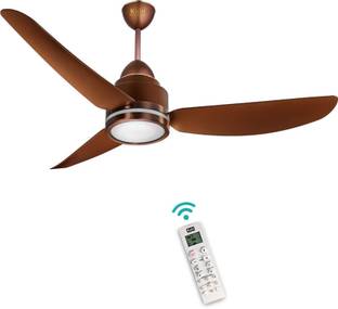 KUHL Luxus C3 Stylish BLDC Fan| IoT -Operate via Mobile & Alexa |Free Installation 5 Star 1400 mm 3 Bl...