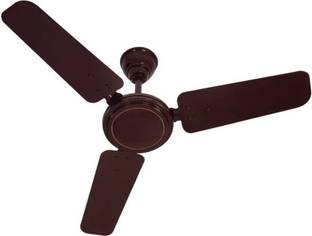 Sameer 900mm Brown with 2 Year Warranty Silent Operation 900 mm Ceiling Fan