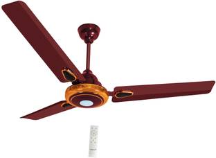 UNIFAN TRANDY PREMIUM Brown with 3 Year Warranty BLDC Motor with Remote 1200 mm Ceiling Fan