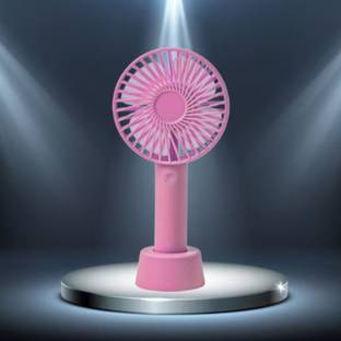 Clairbell Summer Fan (Portable Hand Fan) with Rechargeable For Home/Office/TravelK147 with 1 Year Warr...