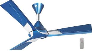 Orient Electric WENDY 48" CEILING FAN, (BLUE) WITH REMOTE with 2 Year Warranty Anti Dust 1200 mm Ceiling Fan
