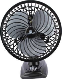 Home Tree Max All Purpose 225mm 3 Blade Table Fan (Ultra High Speed | Black | Pack of 1) with 1 Year W...