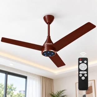 unleash Spear 1200 mm BLDC Ceiling Fan 5 Star with Remote Control High Speed Ceiling Fan with 3 Year W...