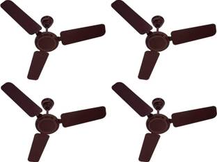 USHA swift pack of 4 with 1 Year Warranty 900 mm Ceiling Fan