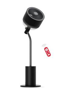 Nuuk HALO v2 3D Air Circulation Fan with Mood Lamp Super Silent Remote Controlled with 1 Year Warranty...