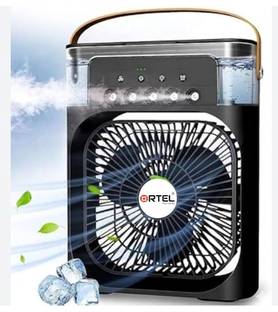 Ortel 4-in-1 Portable Mini Air Fan with Humidifier, Ultra High Speed, High Air Delivery, Anti Dust, En...