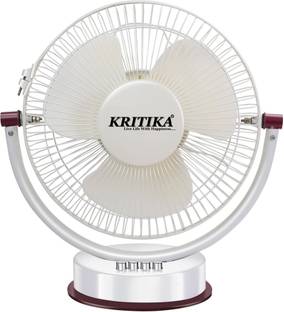 KRITIKA Prime Table Fan 300 MM High Speed For Home Kitchen Room Office with 12 Months Warranty Ultra H...
