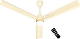 SUJATA Slimair Ceiling Fan with Remote | BLDC Ceiling Fan 1200mm | 60% Energy Savings with 3 Months Wa...