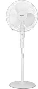 IMPEX Pedestal Fan (Zolo PF White) 400 mm 3 Blade Pedestal Fan