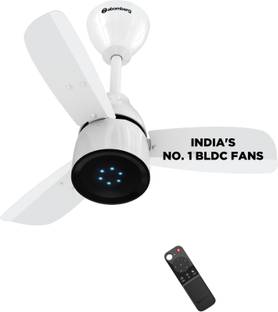 Atomberg Renesa Prime Remote|High Air Delivery|LED Speed Indicator|Low Noise|Sleek Design with 3 Year ...