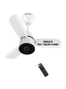 Atomberg Renesa Prime Remote|High Air Delivery|LED Speed Indicator|Low Noise|Sleek Design with 3 Year ...
