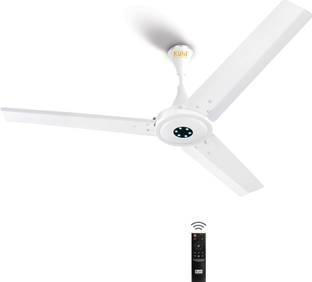KUHL PRIMA A6 Decorative Power Saving|Saves upto 65% Electricity with 5 Year Warranty BLDC Motor with Remote 1200 mm Ceiling Fan