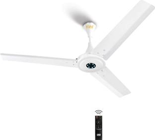 KUHL PRIMA A6 Decorative Power Saving|Saves upto 65% Electricity with 2 Year Warranty BLDC Motor with Remote 1200 mm Ceiling Fan